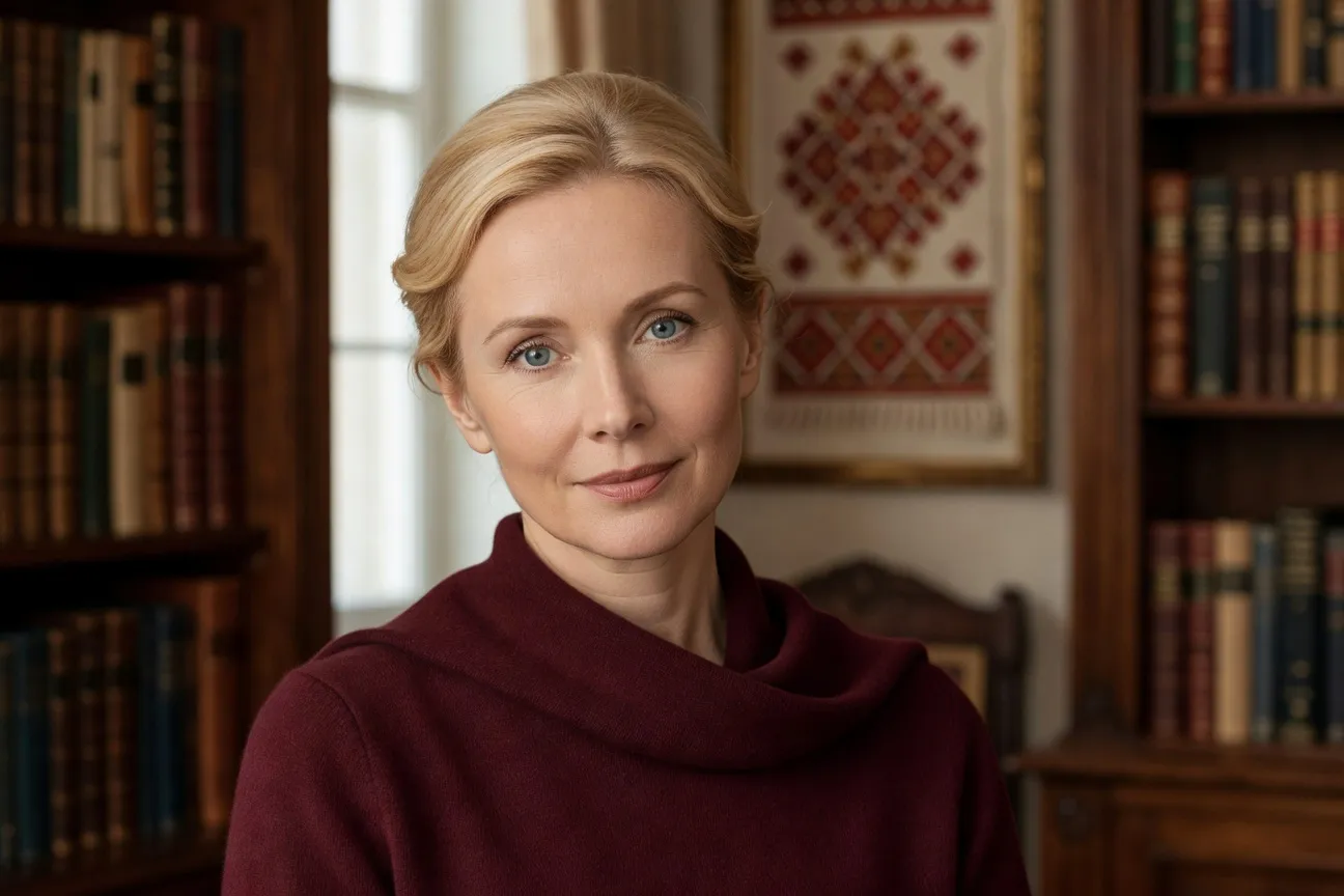 Marina Volkova, historienne du textile &agrave; Lyon &mdash; portrait &eacute;ditorial