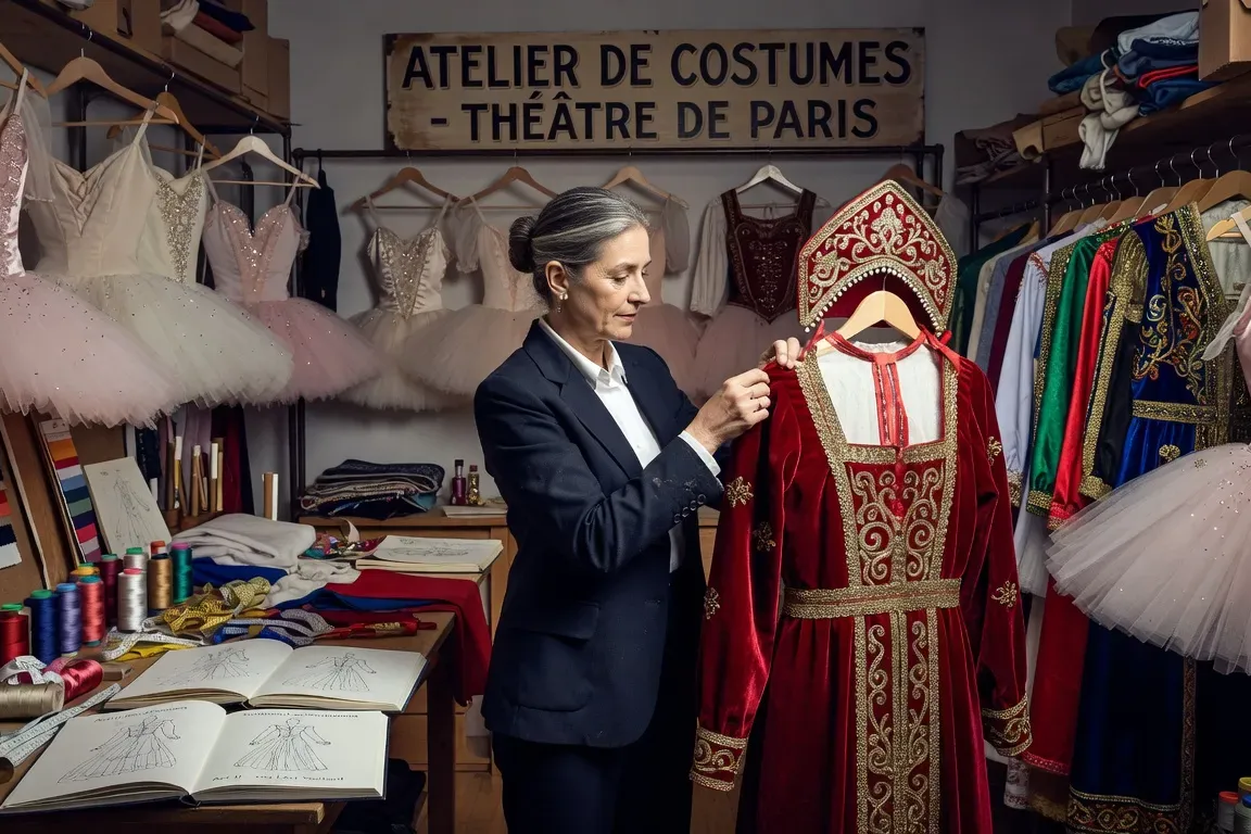 Marina Bossard, costumière de ballet et théâtre russes à Paris