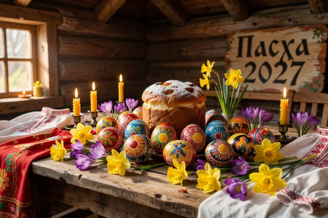 Pâques orthodoxes 2027 : date (6 avril), costumes traditionnels, koulitch et œufs décorés